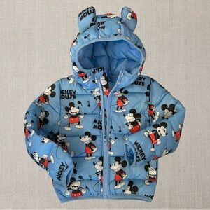 Disney Baby Mickey Mouse Hooded Puffer Jacket
